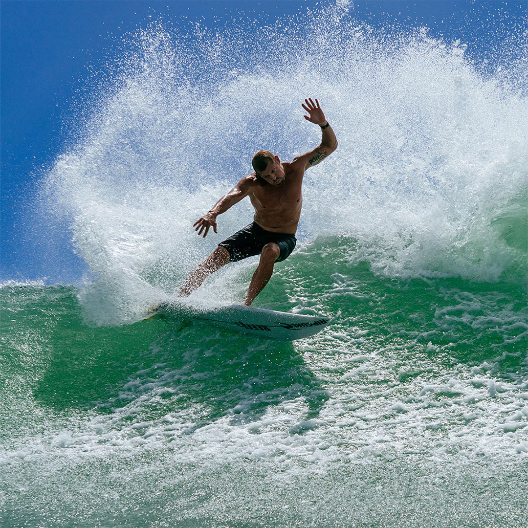 Artikelbild 6 des Artikels “II MICK FANNING GLASS FIBER FUSION TRI Finnen Set 2026 smoke/white “