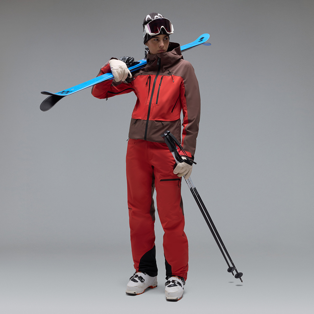 Product image 6 of the product “WOMENS KENDALL RC SHELL Jacket 2027 dark umber/hibiscus red L”