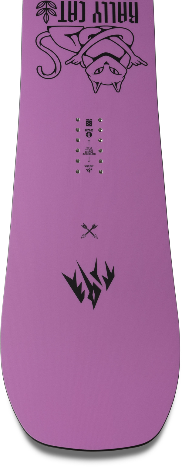 JONES Snowboard All Mountain WOMENS RALLY CAT Snowboard 2025 Snow Board Winter