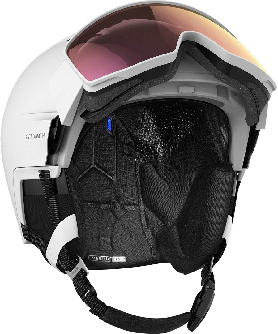 Product image 6 of the product “DRIVER PRIME SIGMA PLUS Helmet 2026 white/sigma silver pink S”