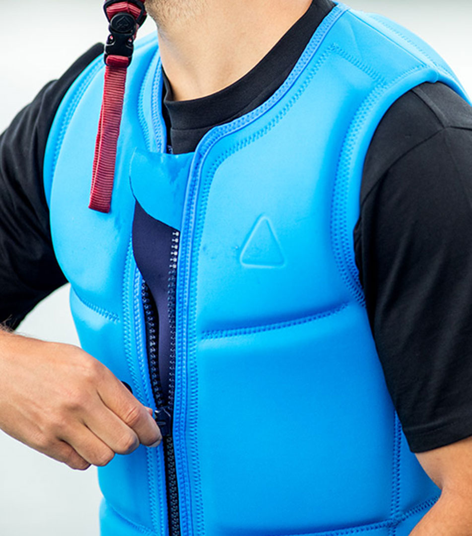 Wakeboard Weste Prallschutzweste FOLLOW S.P.R. REGULAR Weste 2019 royal