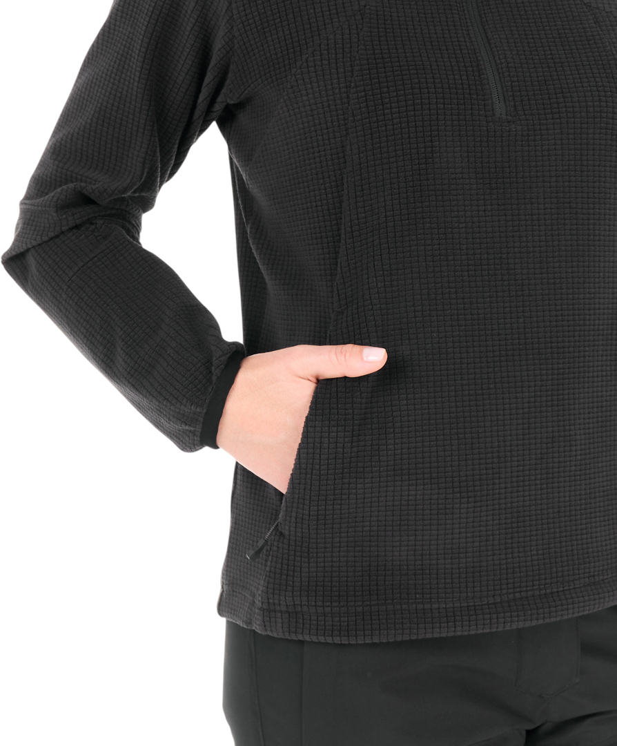 Artikelbild 6 des Artikels “WEAVY GRID WOMEN 1/4 Zip Fleece 2027 black “
