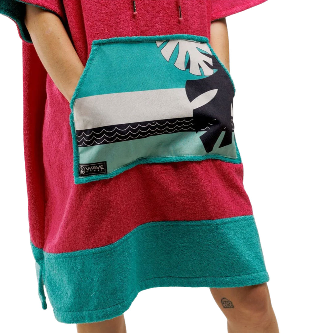 Artikelbild 6 des Artikels “COTTON VELOURS PINK WAVE Poncho 2026 XS“