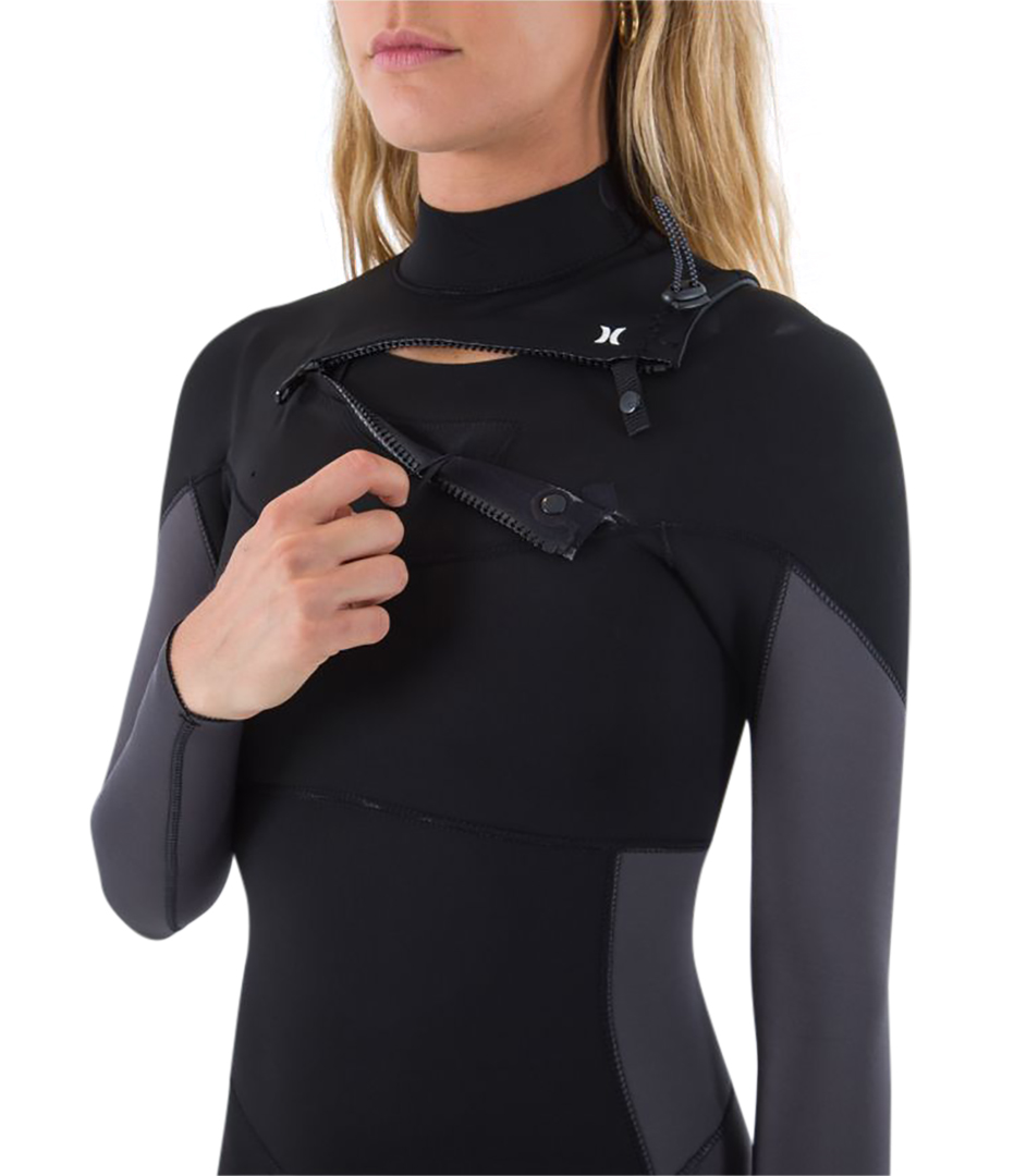 HURLEY Neopren Surfanzug Neoprenanzug WOMEN ADVANT 43 CHEST ZIP Full Suit 2024