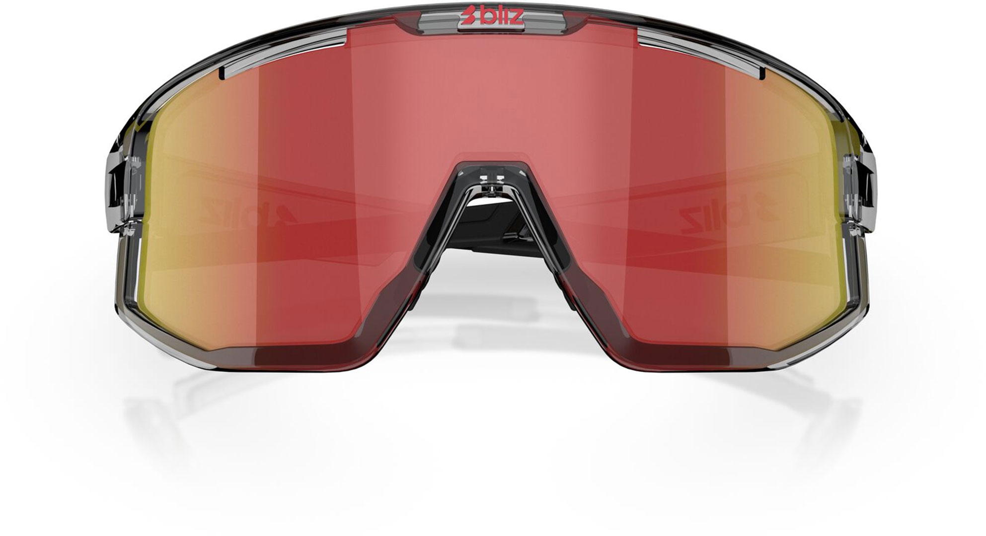 Artikelbild 7 des Artikels “FUSION Sonnenbrille 2026 transparent dark grey/red “