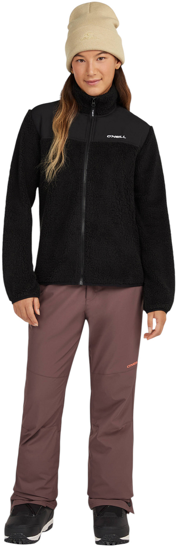 Product image 7 of the product “FWC CRUZ FUZZY HYPERFLEECE WOMEN Zip Fleece 2027 black out M”