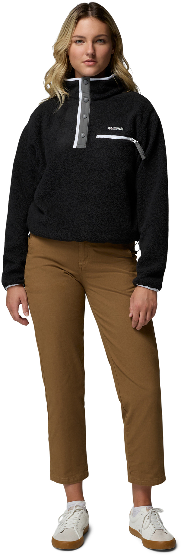 Product image 7 of the product “HELVETIA II CROPPED WOMEN Fleece 2027 black M”