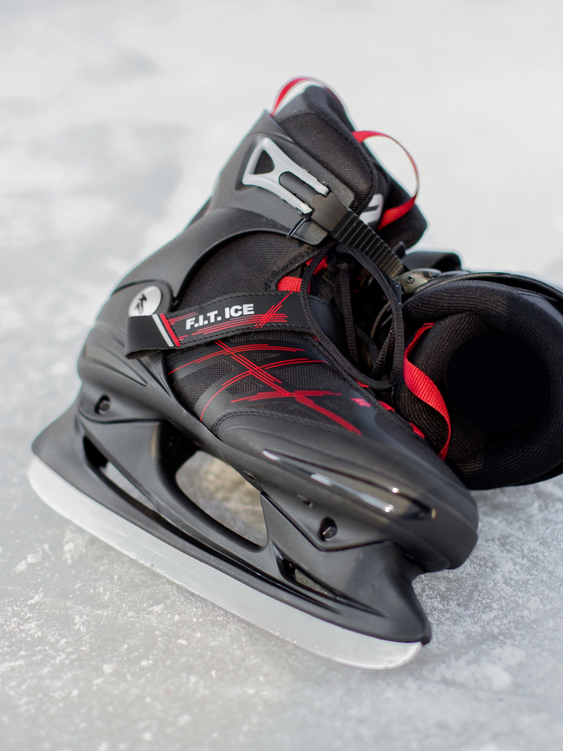Artikelbild 7 des Artikels “F.I.T. ICE Schlittschuh 2027 black/red 44,5“
