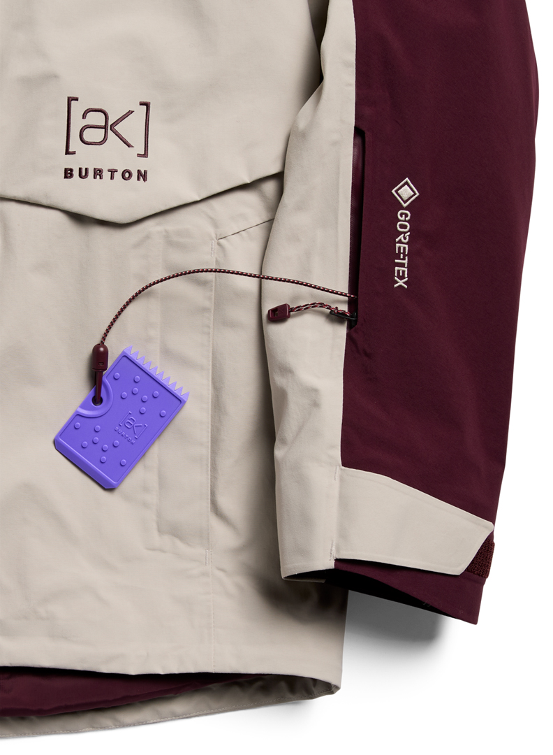 Artikelbild 7 des Artikels “AK CYCLIC GORE TEX 2L Jacke 2027 rum raisin/chinchilla grey XXL“