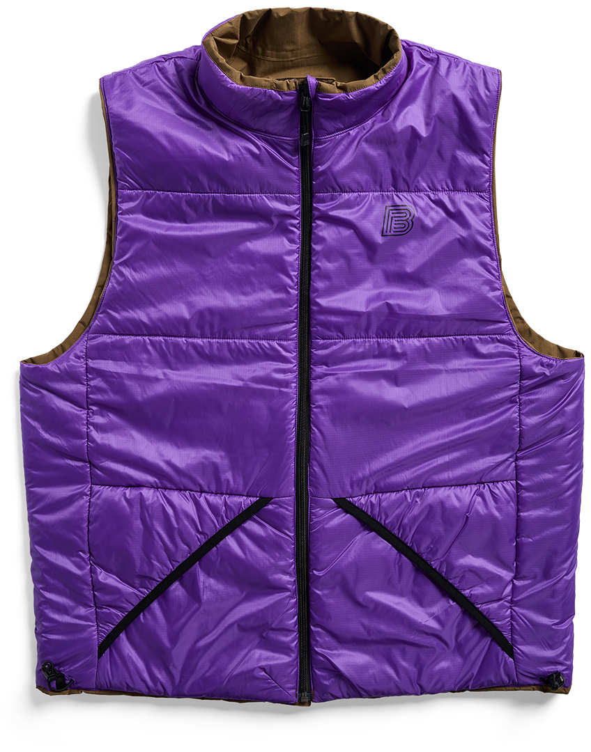 Artikelbild 7 des Artikels “REVERSIBLE INSULATED Weste 2027 earth ship brown M“