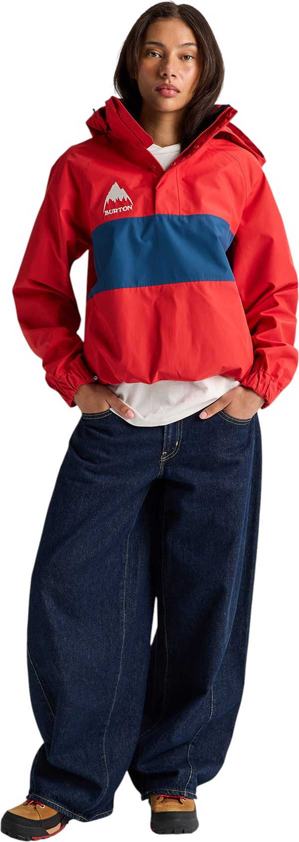 Product image 7 of the product “50/50 80'S POWDERSHELL 3L Jacket 2027 performer red/selvedge blue L”