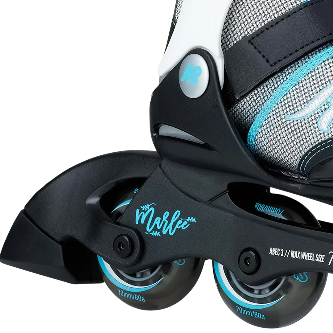 Product image 7 of the product “MARLEE Kinder Inline Skate incl. ALPINA XIMO 2 aqua rose flower gloss 29-34 | 47-51”