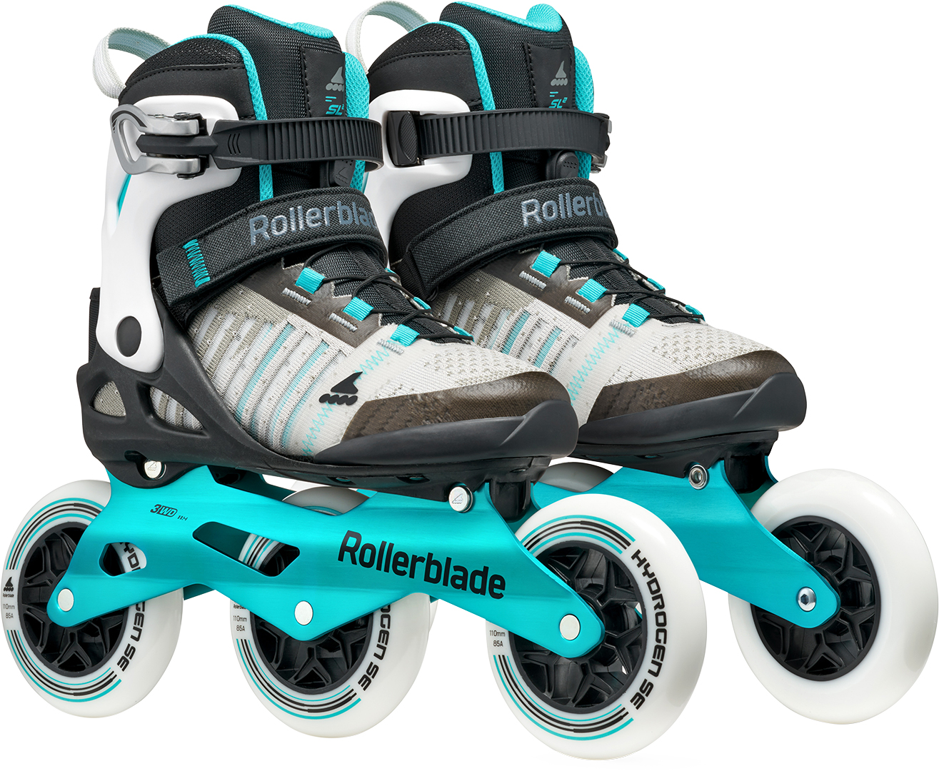 Product image 7 of the product “MACROBLADE 110 W Inline Skate 2026 black/aquamarine 38/38,5”