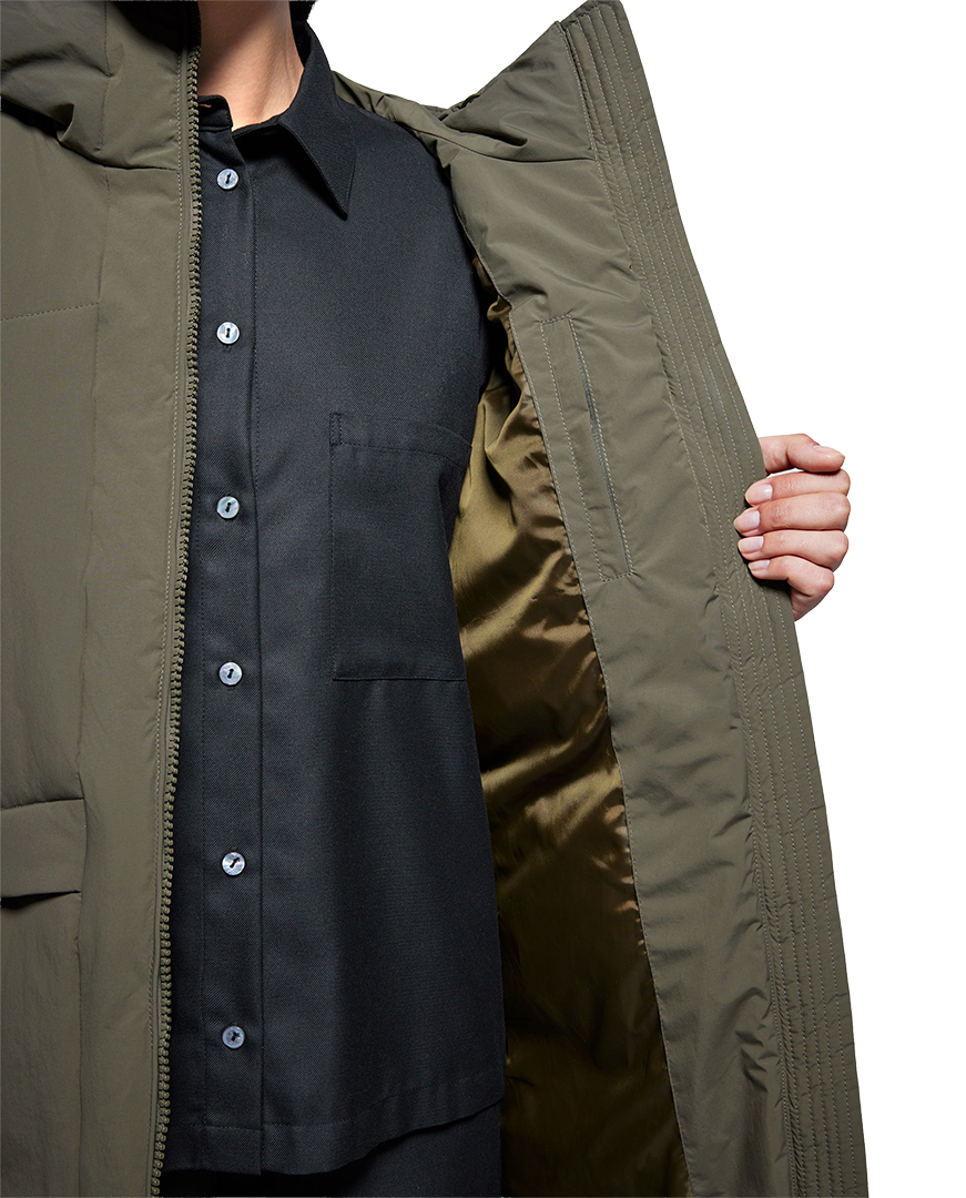 Product image 7 of the product “ELIZA Coat 2026 dusk olive S”