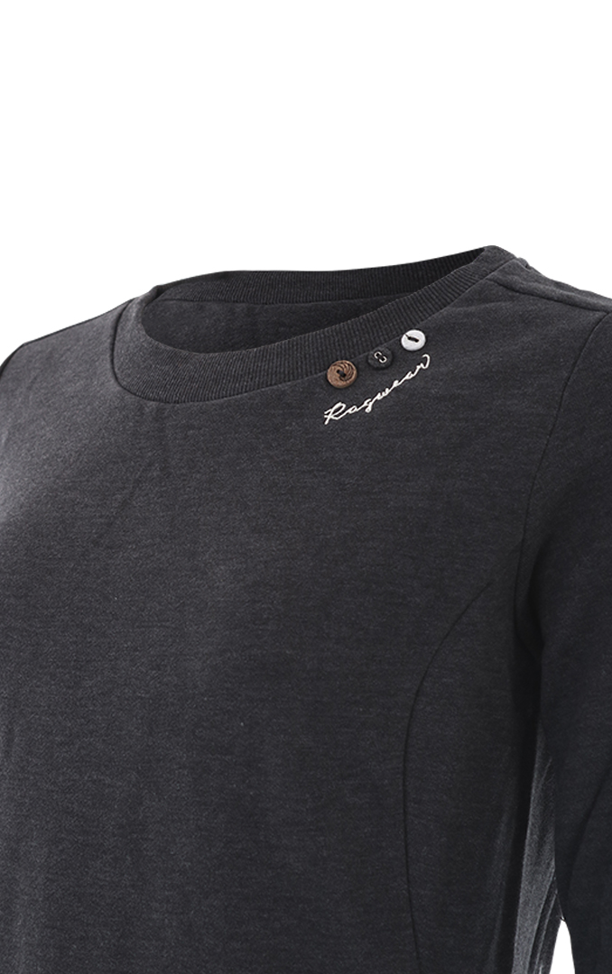 dark Kleid | Ragwear ORGANIC grey MENITA Warehouse One