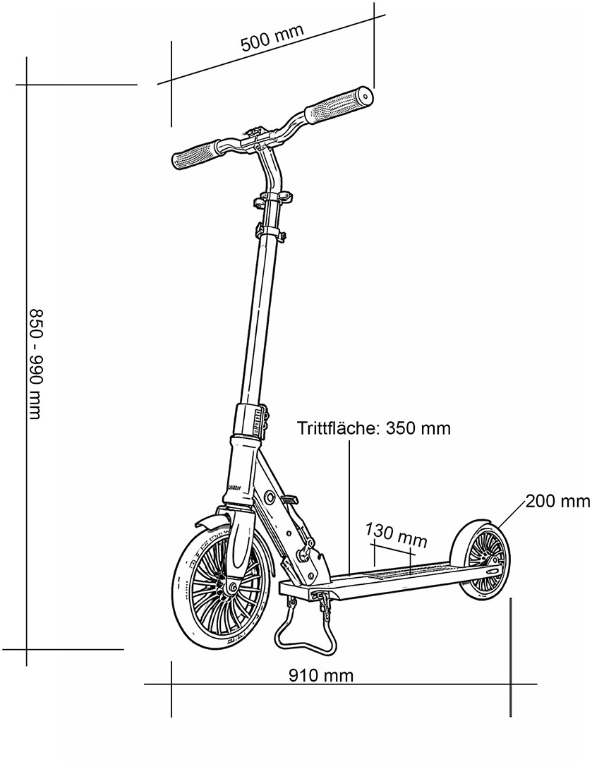 Product image 7 of the product “S-200 Scooter green ”