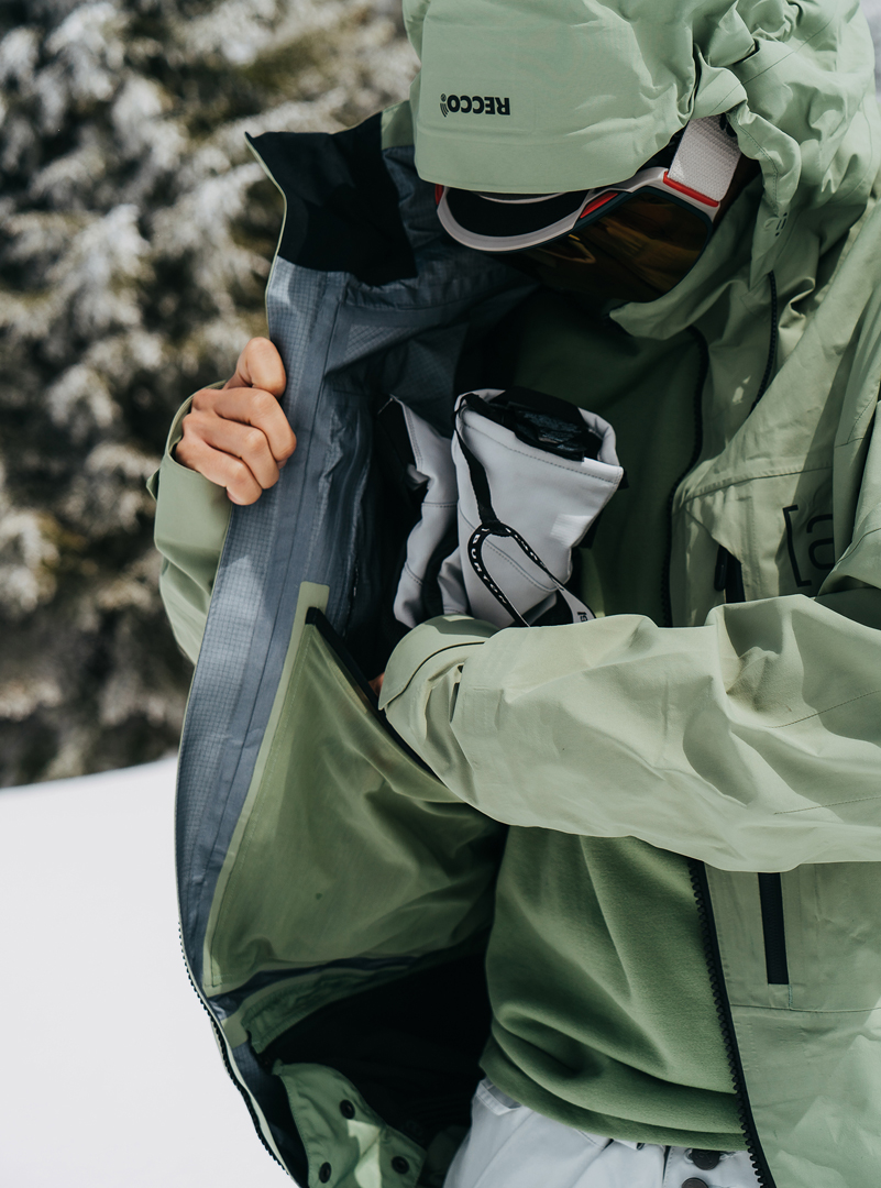 Burton AK GORE TEX PRO HOVER Jacket hedge green | Warehouse One