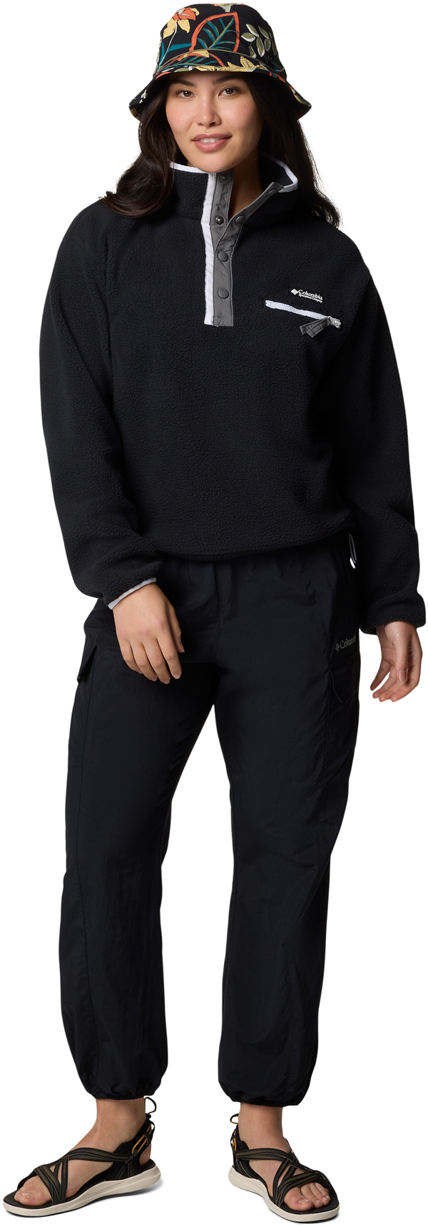 Product image 8 of the product “HELVETIA II CROPPED WOMEN Fleece 2027 black M”