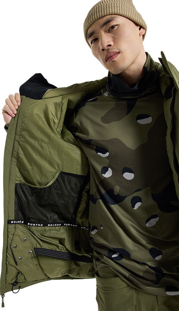 Burton covert jacket clearance camo