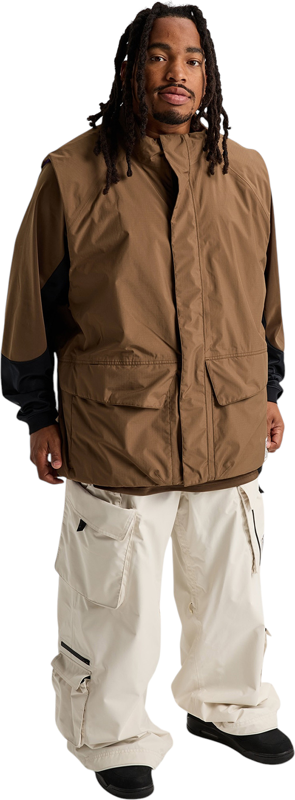 Artikelbild 8 des Artikels “REVERSIBLE INSULATED Weste 2027 earth ship brown M“