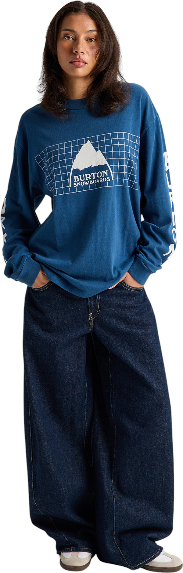 Product image 8 of the product “50/50 80'S SQUARED Longsleeve 2027 selvedge blue XS”