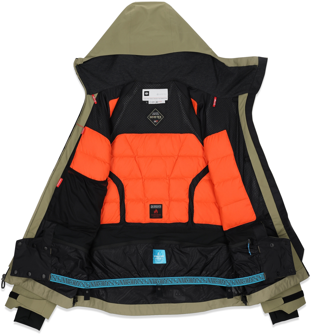 Artikelbild 8 des Artikels “GORE-TEX HYDRA DOWN THERMAGRAPH Jacke 2025 sage “