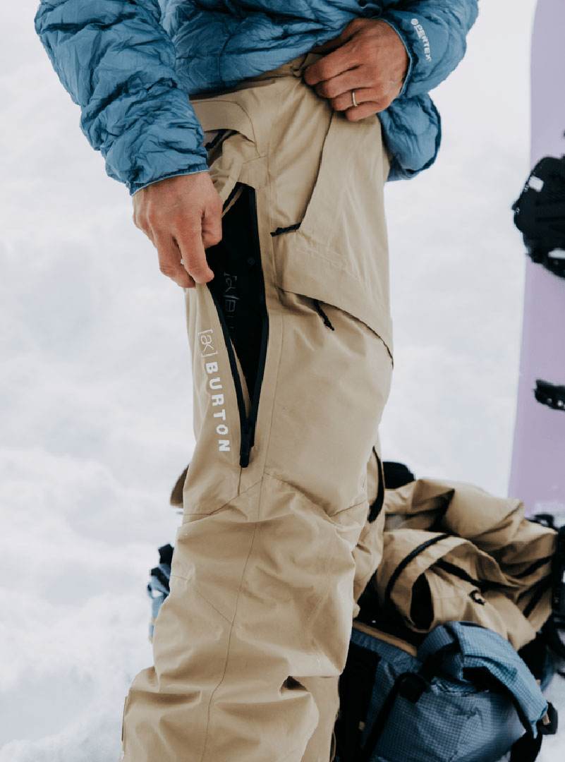 Burton AK GORE TEX SWASH SHORT Pant summit taupe | Warehouse One
