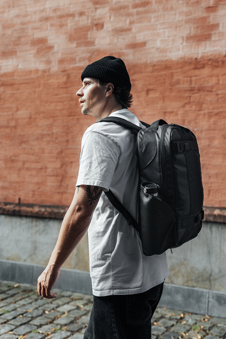 Db Journey Skateboarding Backpack 20L - Skateboard Straps, Laptop Compartment, Water Bottle Pocket