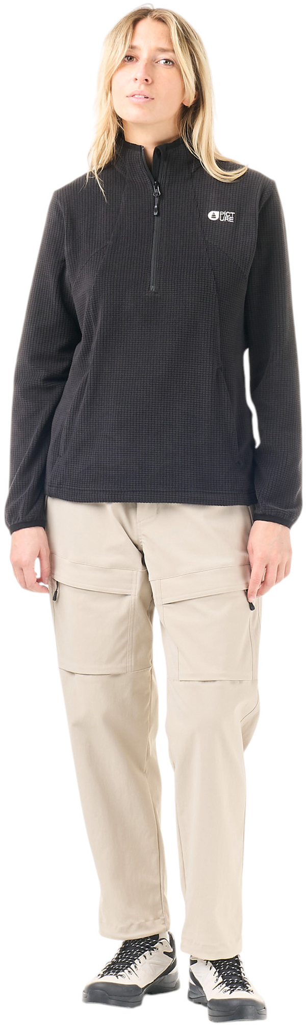 Artikelbild 8 des Artikels “WEAVY GRID WOMEN 1/4 Zip Fleece 2027 black “