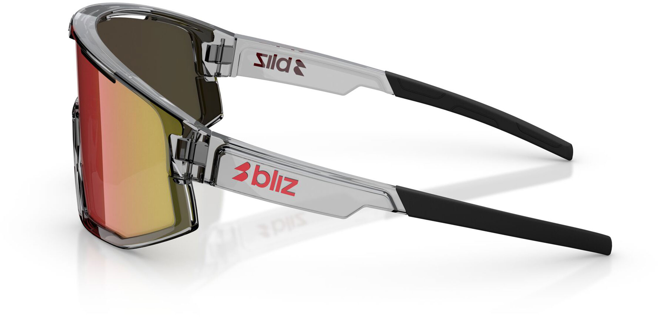 Artikelbild 9 des Artikels “FUSION Sonnenbrille 2026 transparent dark grey/red “