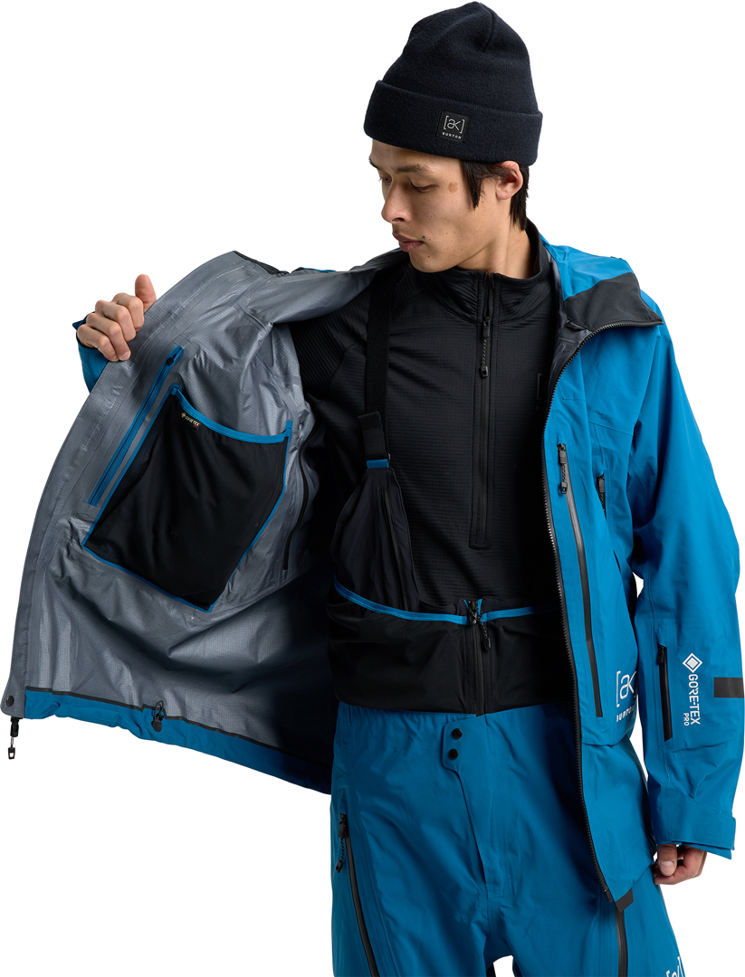 Product image 9 of the product “AK GORE TEX PRO ACAMAR Jacket 2026 blue teal M”