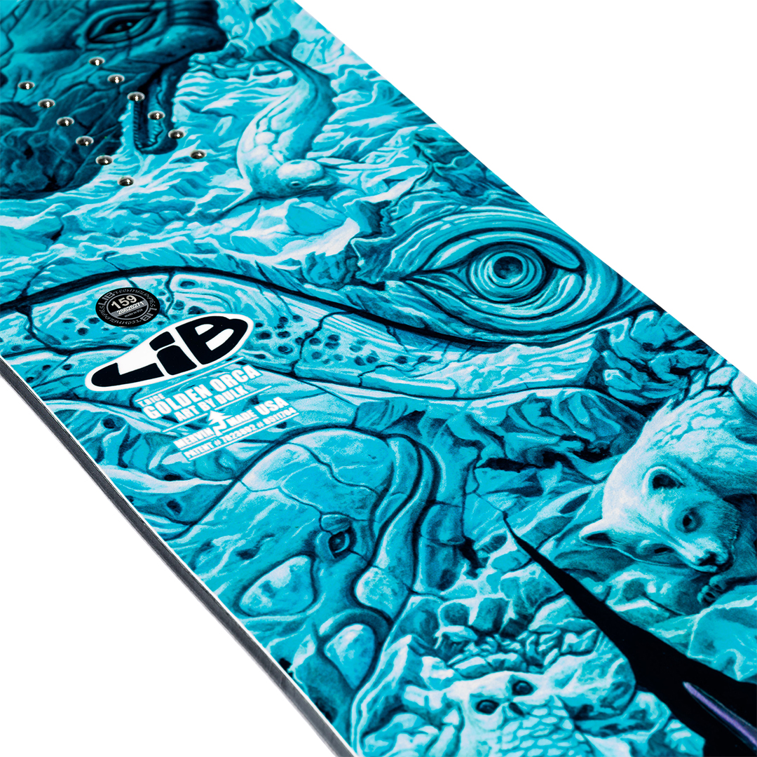 Product image 9 of the product “GOLDEN ORCA Snowboard 2027 161”