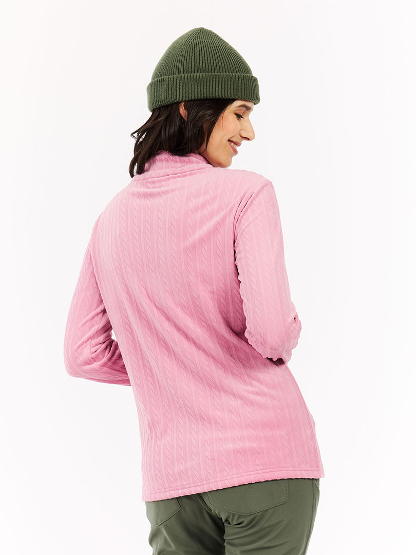 Product image 9 of the product “PRTGAIL 1/4 ZIP Top 2026 vintage pink M”