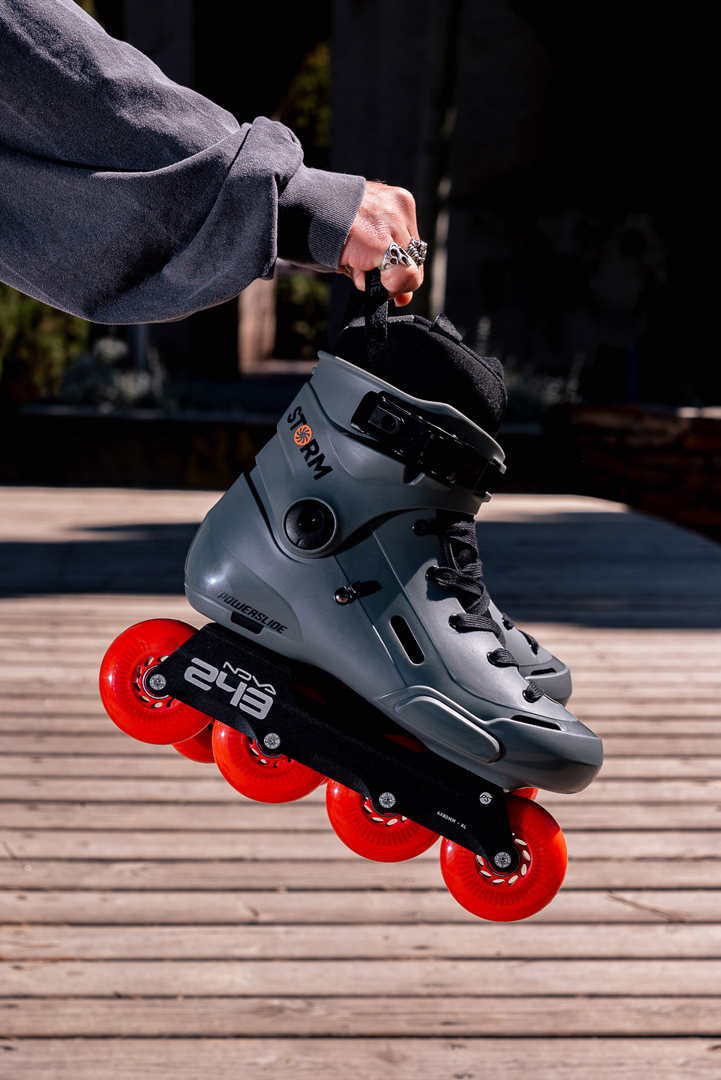 Product image 9 of the product “STORM METEOR 80 Inline Skate 2026 dark grey 41-42”