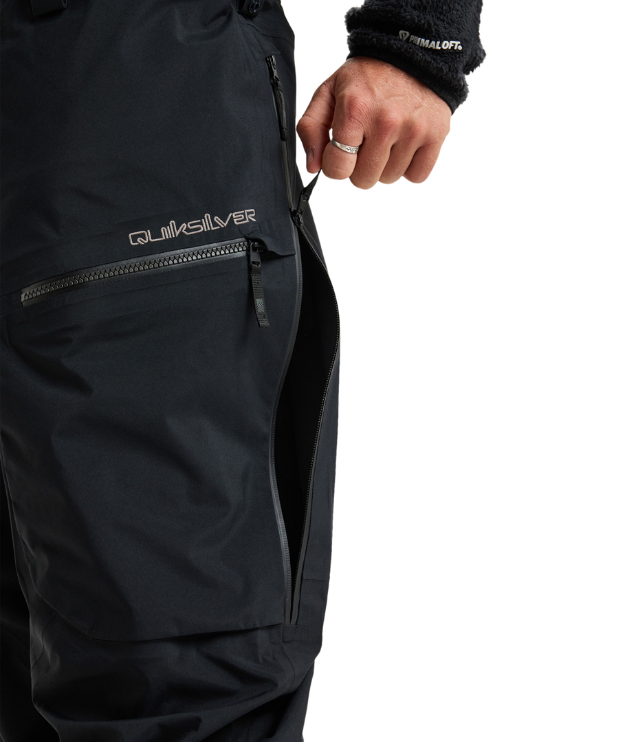 Quiksilver HIGHLINE PRO 3L GORE-TEX BIB Pant black | Warehouse One
