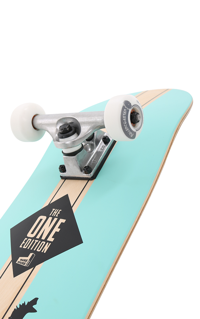 Miniaturansicht 40  - ROLLERCOASTER Skateboard Komplettboard Longboard FEATHERS + ICECREAM + PALMS +