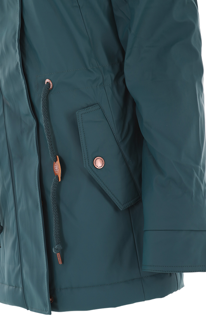 Ragwear MONADIS RAINY Rain Jacket dark green | Warehouse One